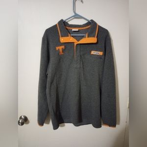 Columbia fleece men's size medium with Tennessee logo Gray